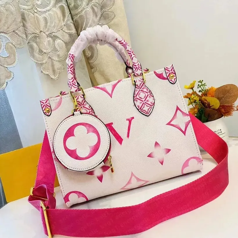 Tote Çantalar Tasarımcı Kadın Çanta Para Çantası Omuz Çantaları ile Yüksek Kaliteli Alışveriş Çantaları Deri Crossbody Çantalar Moda Tote Çanta Kabartmalı Çiçek Bag40156