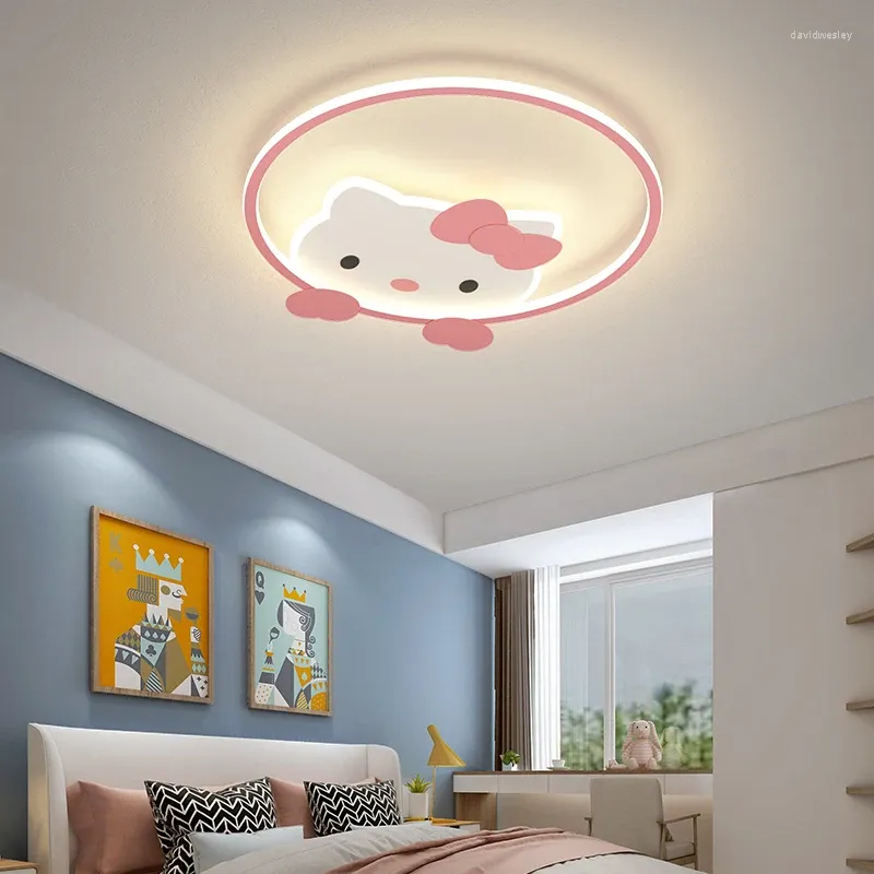 Ceiling Lights Cartoon Animals Decor Lamp For Children's Room Cute Chandelier Lighting Home Bedroom Led Light