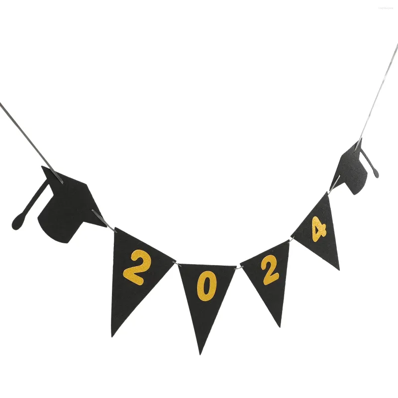 Party Decoration 2024 Graduation Banner Supply Bakgrund Decor POGRAPHY BACKDROP HANGING CONGRATE