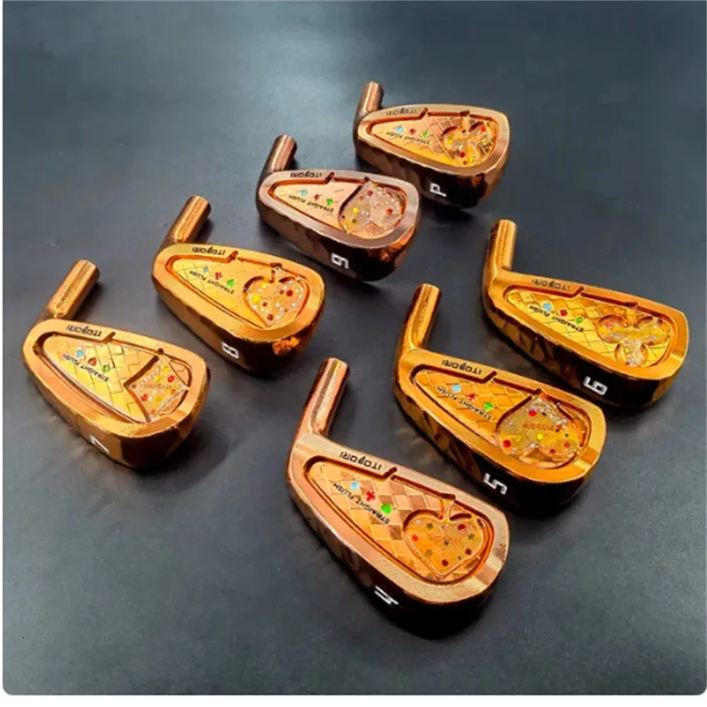 Itobori Brass Irons Itobori Poker Golf Futed Irons SET456789P KLUBY GOLFY IRONY ZESTAW 240326