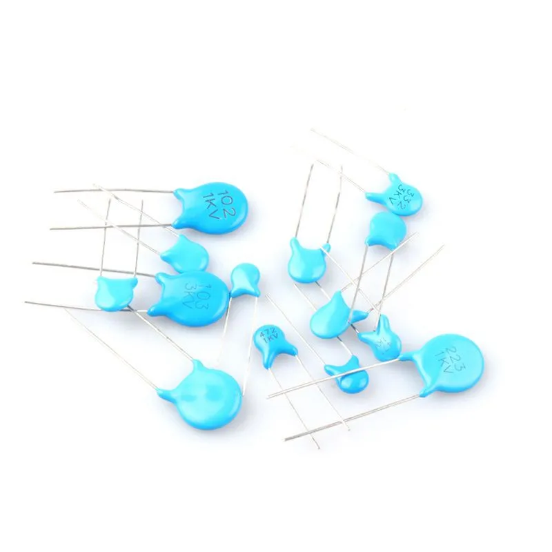 Capacitor Wizard: High Voltage Ceramic Disc Capacitor, 1kV, Assorted ...