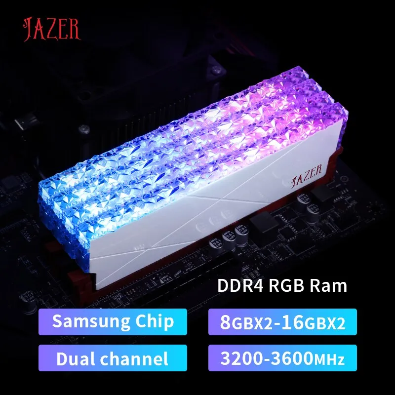 DHgate.com:JAZER RGB DDR4 Gaming Memory: Overclocked DHgate.com:JAZER RGB DDR4 Gaming Memory: Overclocked