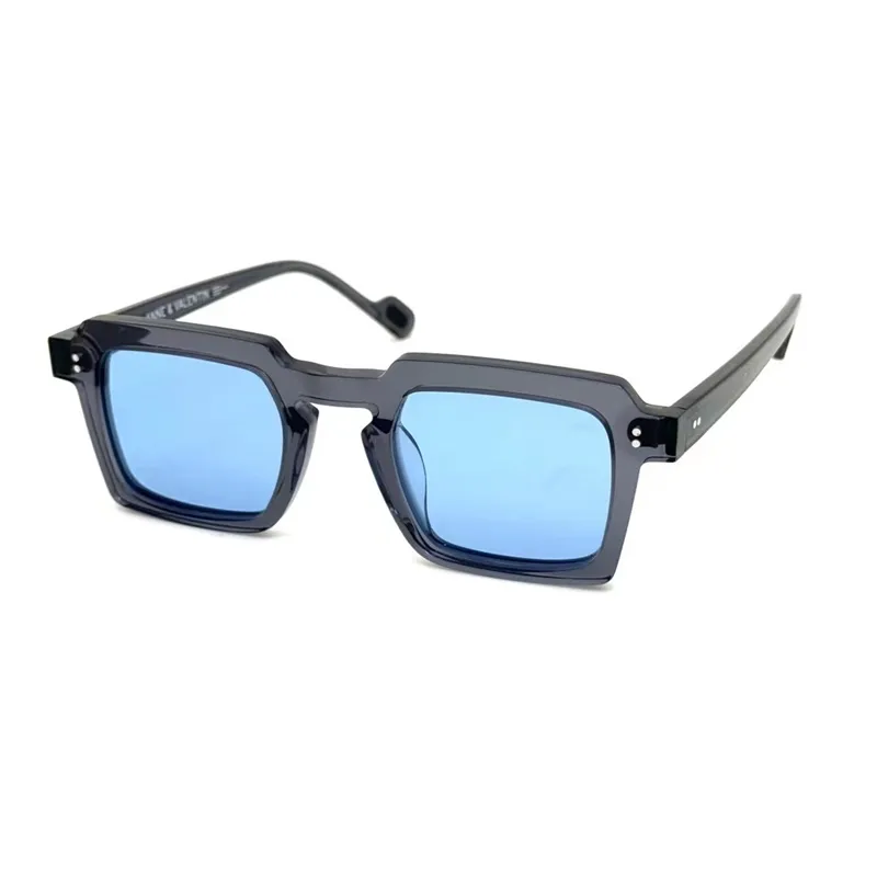 Óculos de sol de edição limitada para homens mulheres designer de moda de verão moda clipes casuais estilo anti-ultraviolet retro placa acetato de acetato e caixa completa caixa aleatória