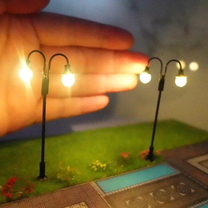 Miniature Ho Scale Streetlights - Foto 6