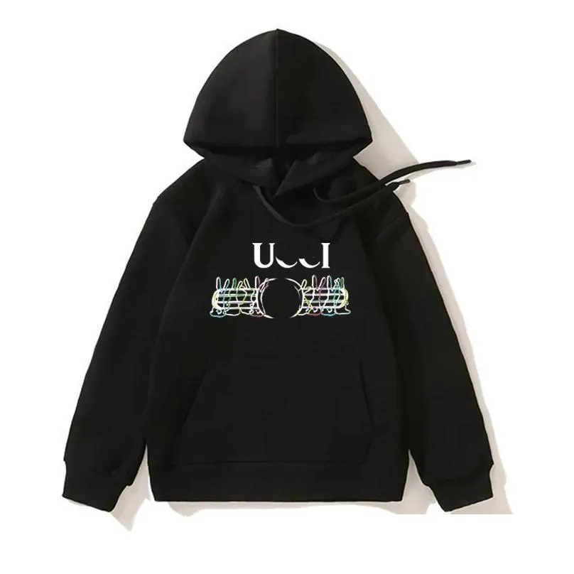 Шот -байлайны с капюшонами Kid Luxury Designers Solid Color Hooded for Kids Boys Girl