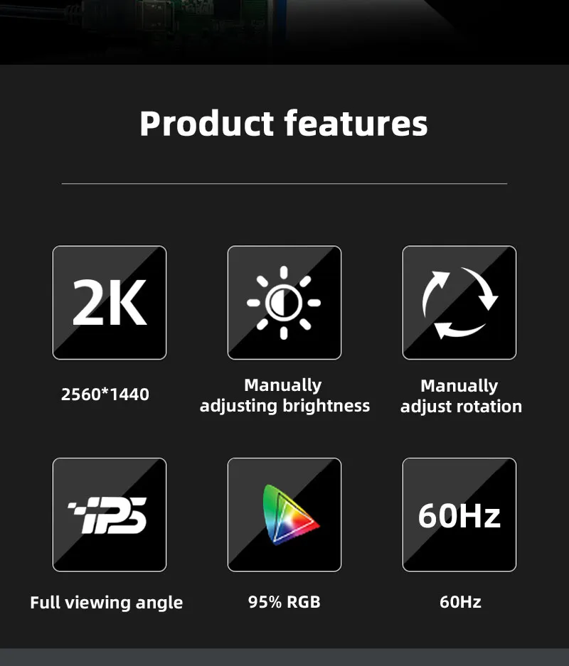 DHgate.com:2k IPS TFT LCD Screen 5.5 Inch 2560x1440 Landscape w/Driver ...
