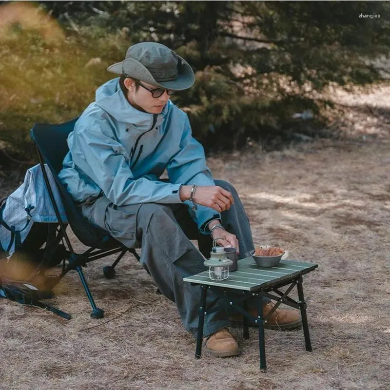 캠프 가구 소규모 휴대용 캠핑 테이블 해변 캠퍼 자연 하이킹 자동차 트렁크 박스 야외 저렴한 가벼운 mesa plegable home