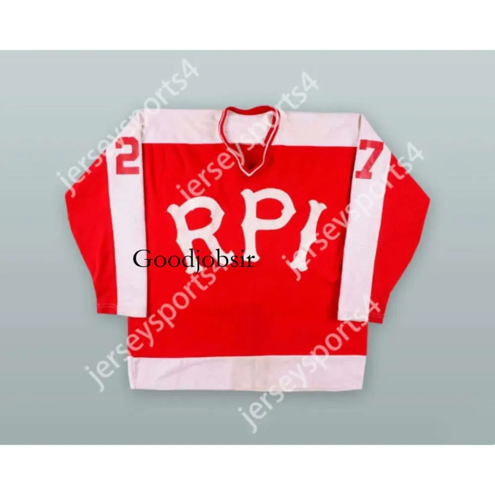 Custom RPI Engineers Hockey Jersey - Rensselaer Polytechnic Institute ...