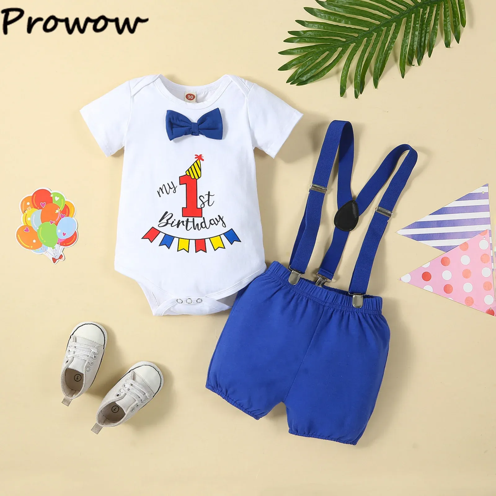 My 1st Birthday Baby Boy Outfit FYMNSI Baby Boys Farm Animals