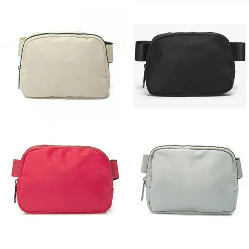 Bolsas de nylon Lu lu ioga ombro esportivo ao ar livre Bolsa de cintura Bolsa de cintura de luxo de luxo para feminina e masculina bolsa de bolsa de designers bola crossbody carteira