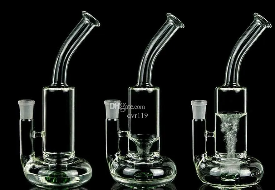 10 '' Tornado Glass Bong Percolator Water Pipe Bongs Actualización de 18 mm Tazón