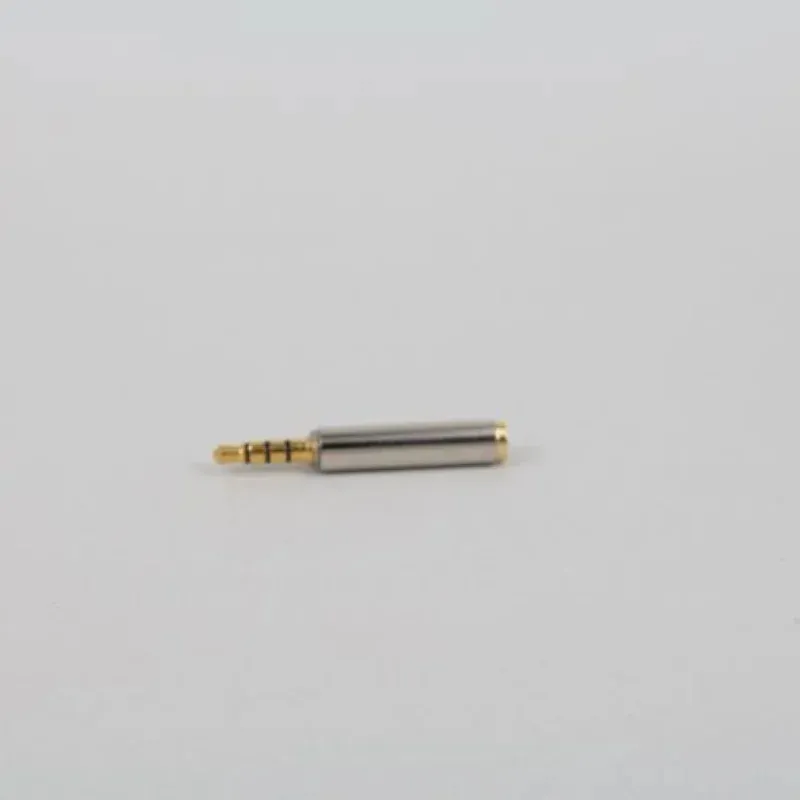 Full Metal 3,5mm 3,5 masculino para fêmea m/f Plug de áudio estéreo