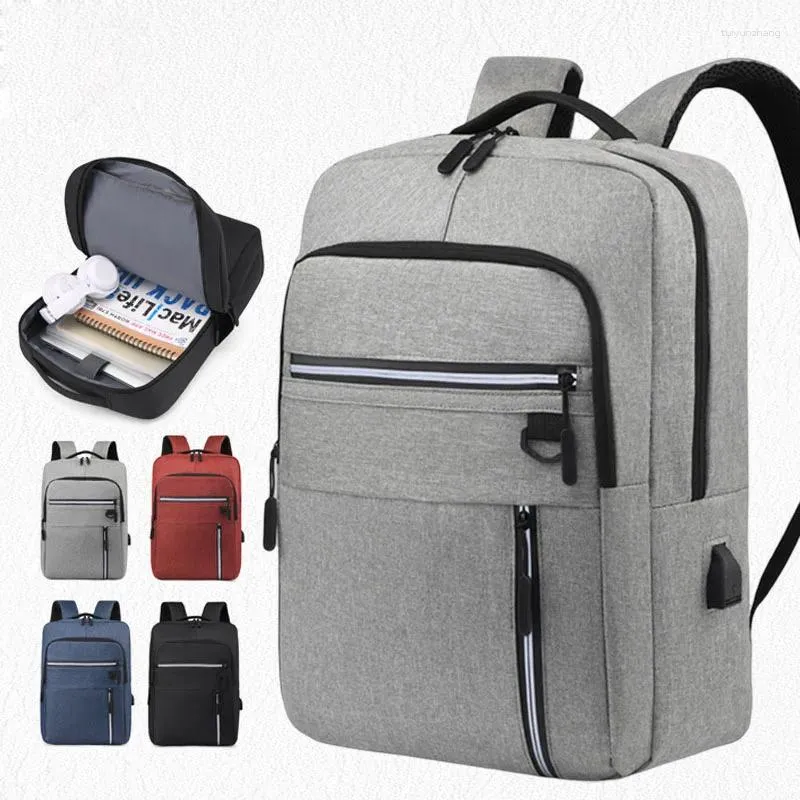 Sac à dos Computer pour les hommes USB facture de haute qualité sac à école Unisexe Student ordinateur portable mochila