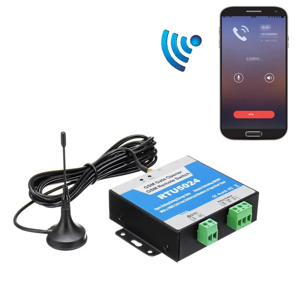 Ouvre-porte Sans Fil 850/900/1800/1900MHz – Télécommande GSM, Compatibilité SIM