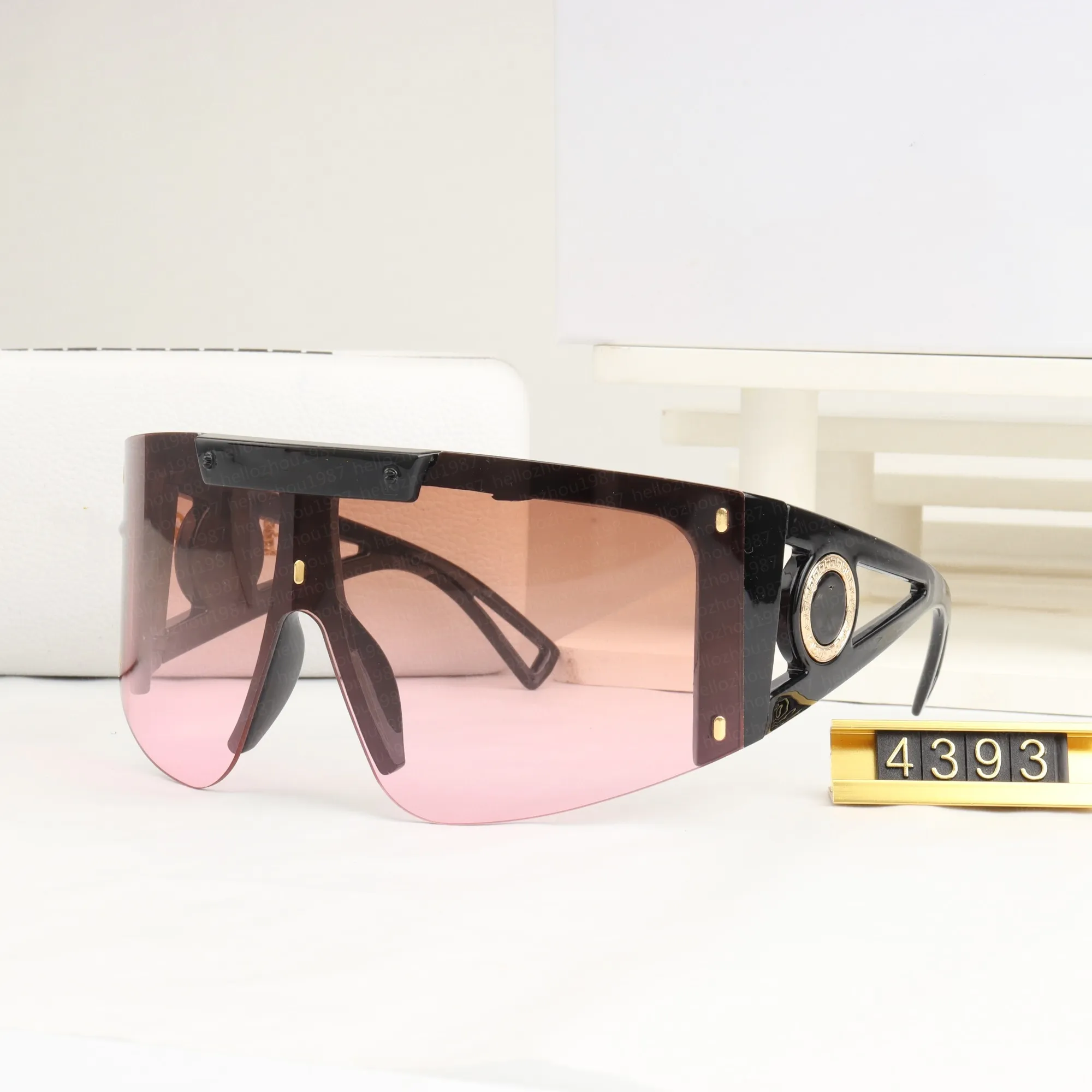 2024 DESIGN SUN SUN SUNSESE DEWAND Fashion Sun Glasses UV Big Connection Lens Bezpośrednia jakość Wyposaż się w pakiet4393