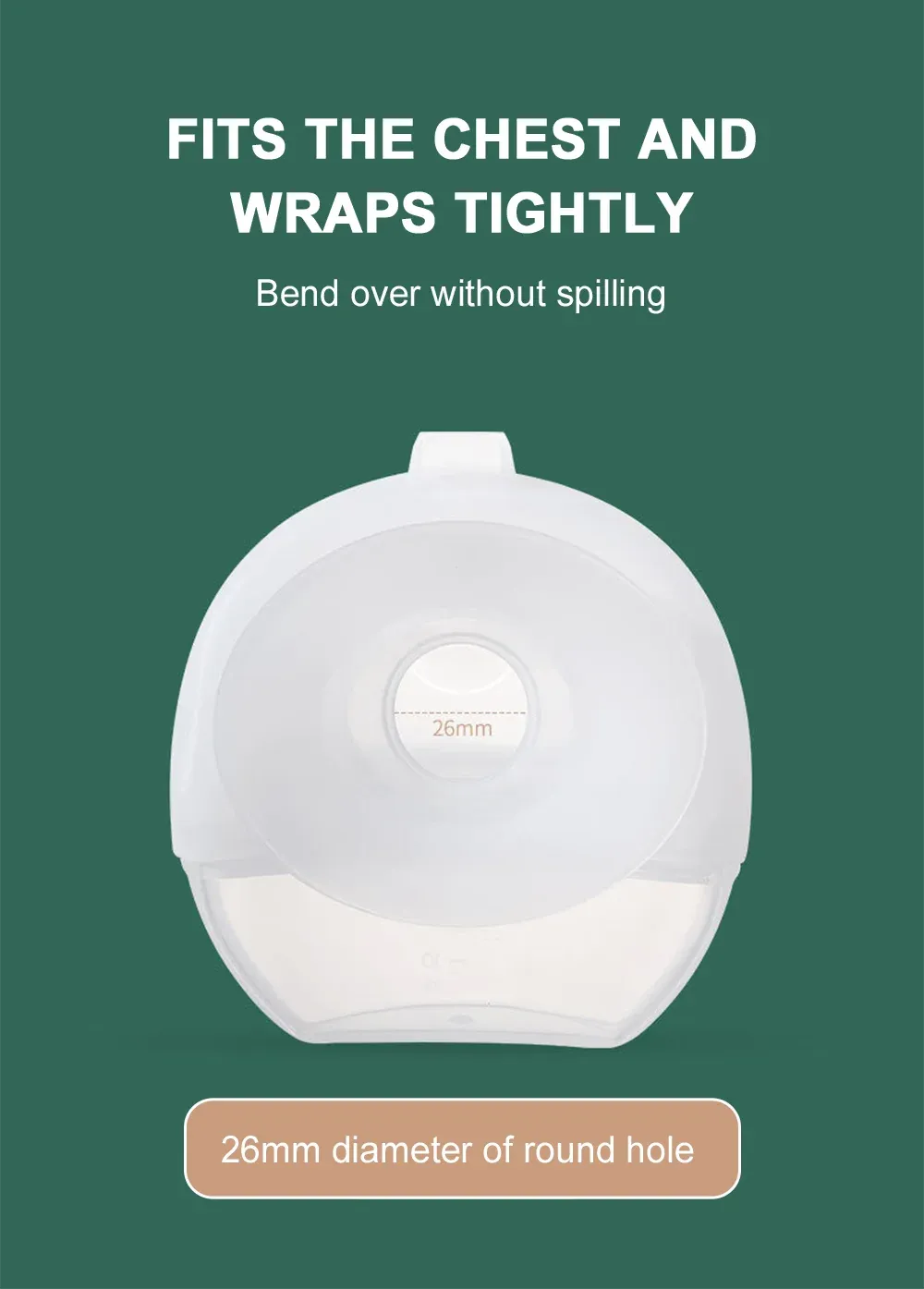 Manual Wearable Ikare Wearable Breast Pump Hands Free, Kick Proof