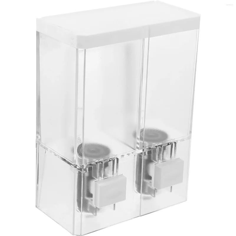 Dispensateur liquide Dispensateur mural Lavage du corps pour douche sans trace shampooing bouteilles de salle de bain