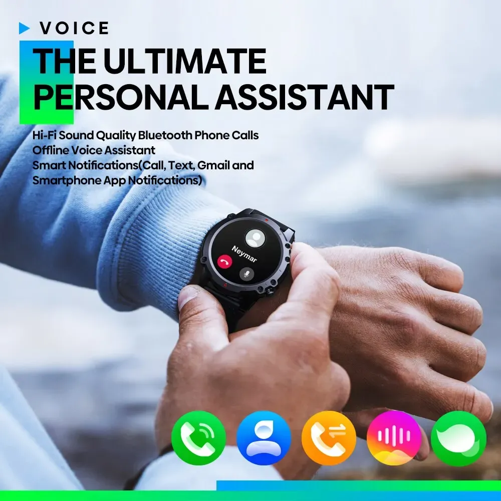 Zeblaze Vibe Lite Voice Llamadas Smart Watch Grande