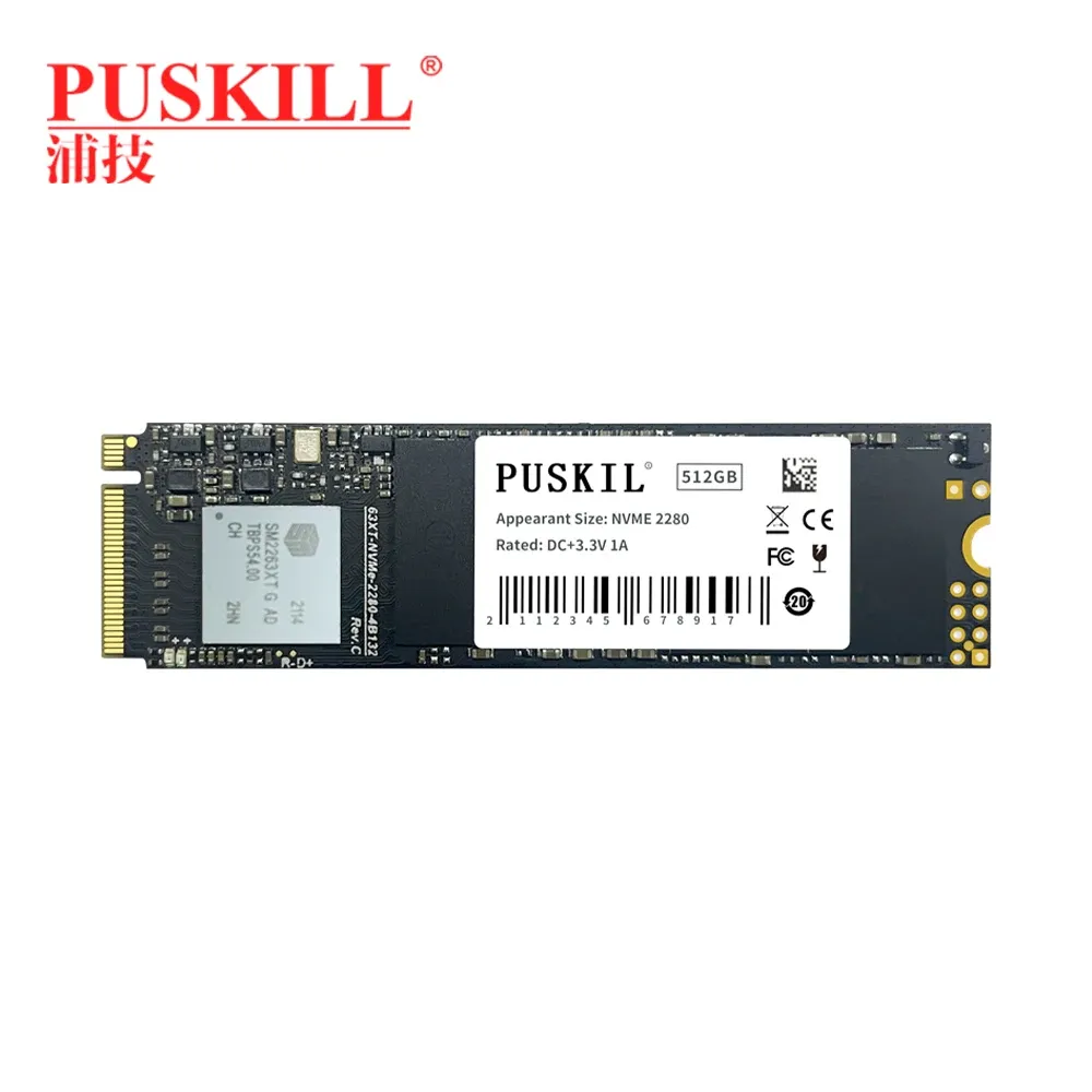 PUSKILL Internal M.2 NVMe SSD Ie 3.0x4 128GB 256GB 512GB 1TB 2TB