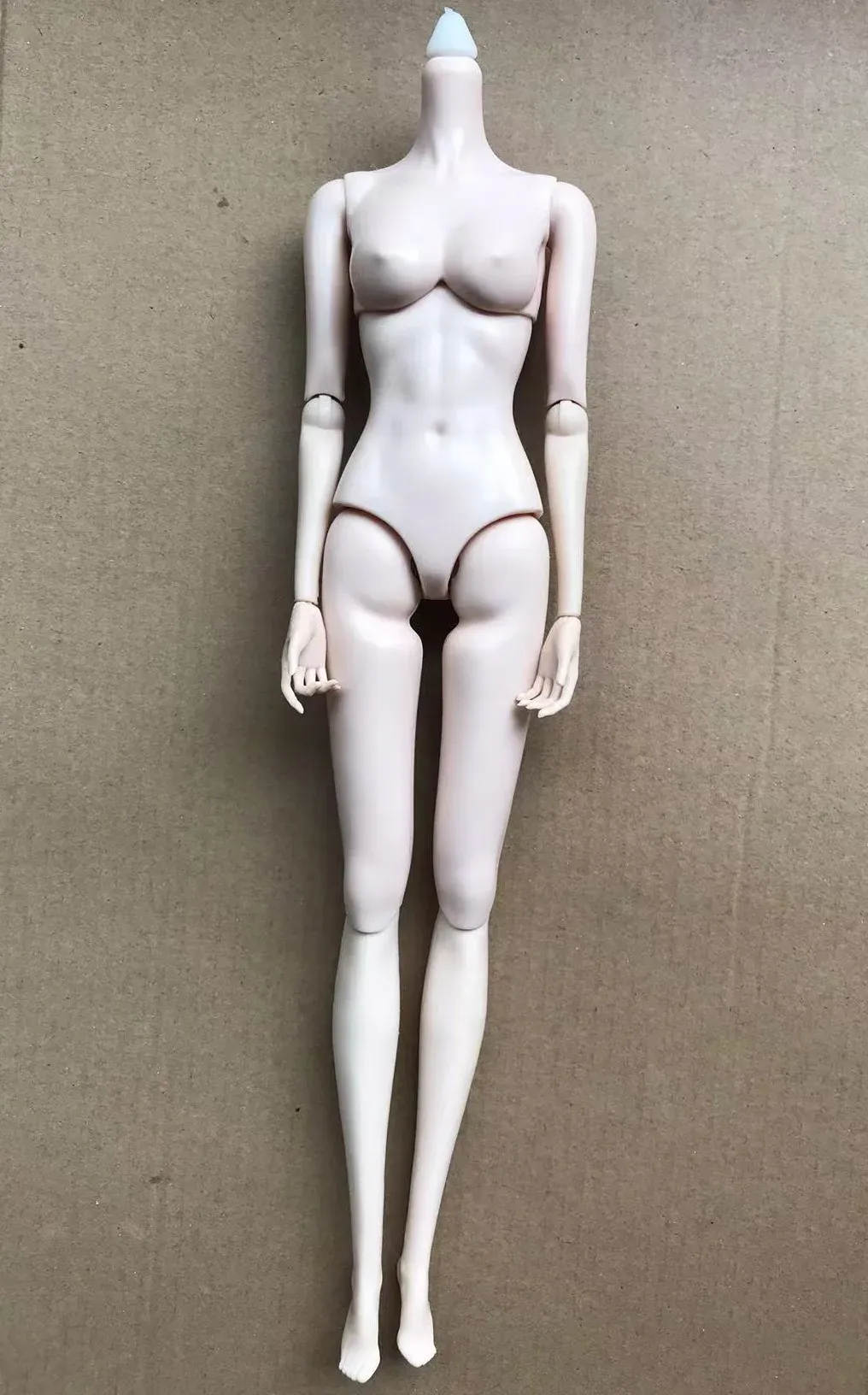 Mengf Doll Body Body 1/6 Tamanho Super Branco Branco Caso Brown Pele Body Fr boneca Figura Toys 28 cm Brinquedão Parte do corpo da menina Presente