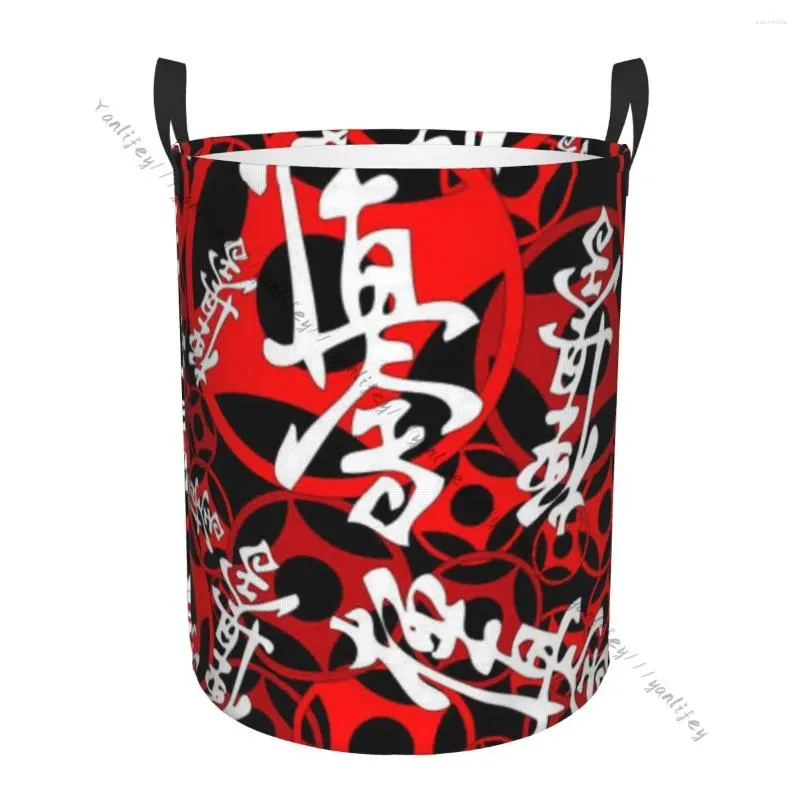 Laundry Bags Bathroom Organizer Karate Folding Hamper Basket Laundri Bag For Clothes Home Storage