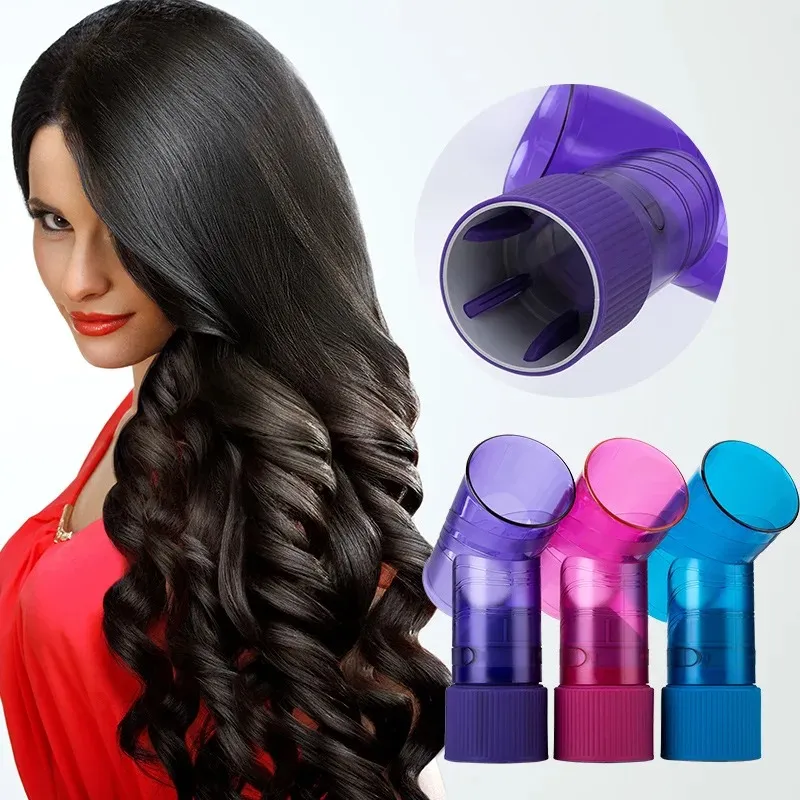 Secador de cabelo de onda seco com máscara de cabelo automática de rolos para o mais