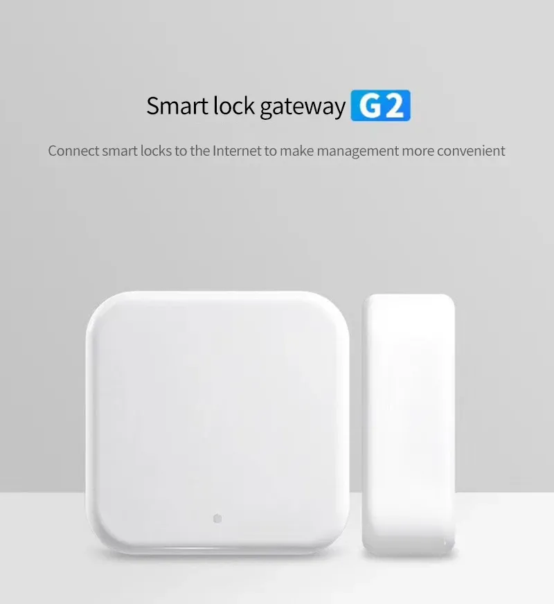 Kontrol Yeni G2 WiFi Gateway BluetoothCompatable Gateway parmak izi şifre uzaktan kumanda parmak izi şifresi için akıllı kilit