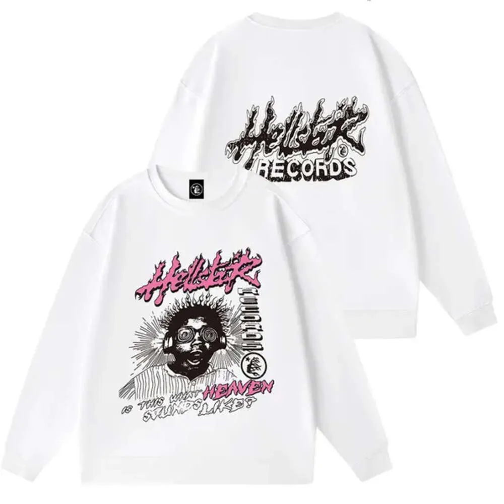 Hellstar -ontwerper Hoodie Men Hell Star American Printing Brand Sweatershirt Hoody Long Sleeve Pants PULLOVER STREET HIP HOP 7112