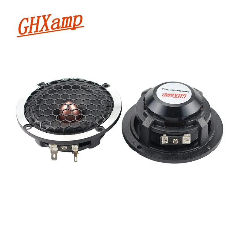 Haut-parleurs ghxamp 3 pouces voiture en haut-parleur du haut-parleur bassin laine Mid DSP 3 voies croix central pure fréquence intermédiaire 4Ohm 30W 2pcs