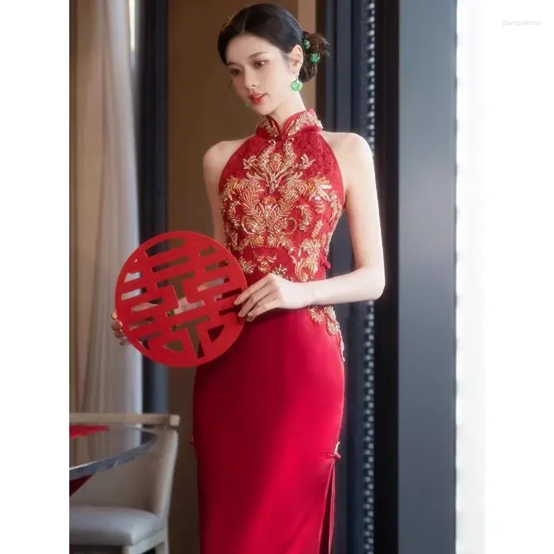 midi dress red floral Sweetheart Trimmed Tiered Midi Dress Small