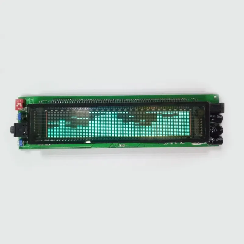 Amplifier Nfarcher Sound Control VFD Music Spectrum Level Audio Indicator Rhythm LED Display VU Meter Screen OLED FÖR 12V 24V FÖRMÄNGNING