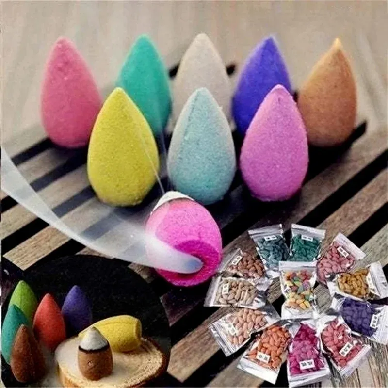 2024 60/Incense Cones Use For Backflow Incense Burner Anti-Odour Cone Incense Mix Scent - for incense cone backflow burner