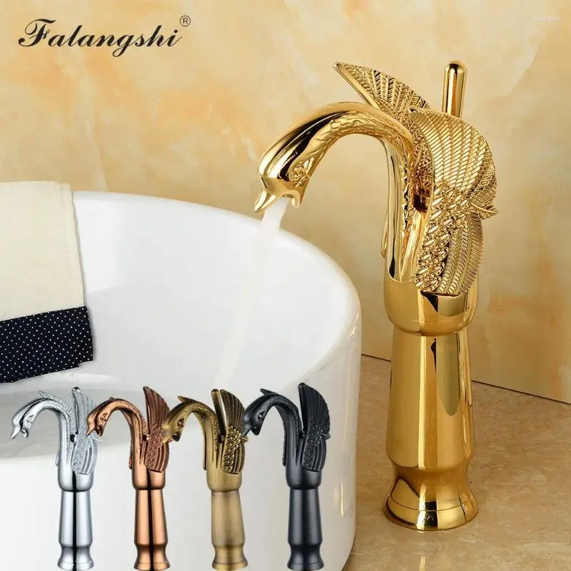 Zlew łazienkowy krany złota wykończenie zimna i wodna luksusowy projekt Washbasin Washbasin Taps Vanity Miksel WB1026