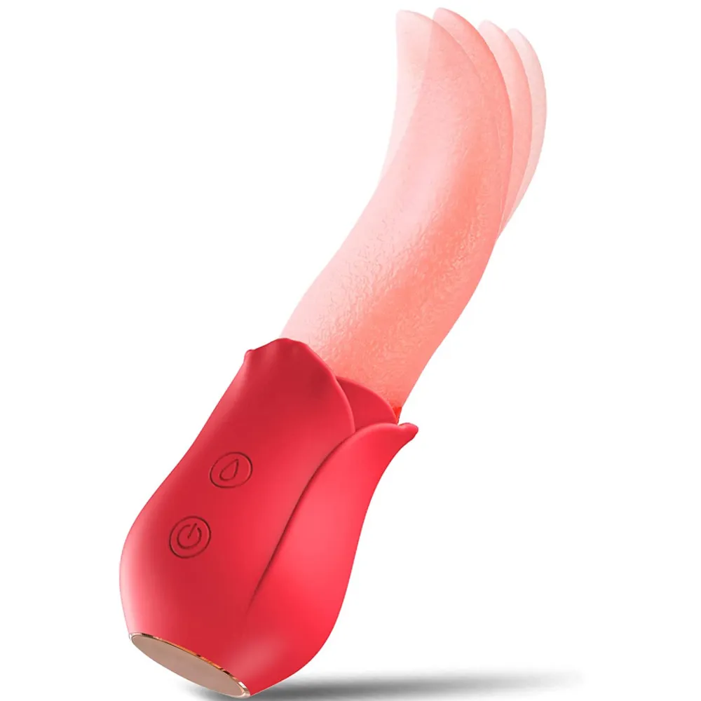Wibratory róży stymulator seksu dla kobiet, łechtaczki g punktowe lizanie wibratora sutki masażer pochwy piersi analny zabawki seksualne dla samic par gra wstępna