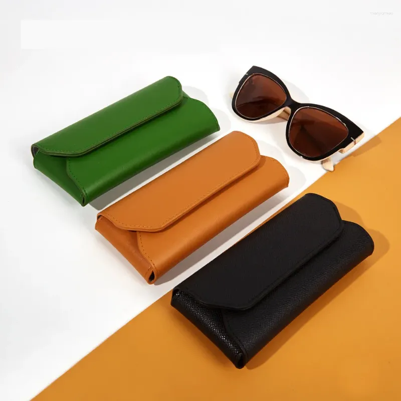Storage Bags Pu Leather Glasses Bag Home Sunglasses Eyeglasses Anti-Wear Protective Cover Portable Waterproof Receive Organize Box