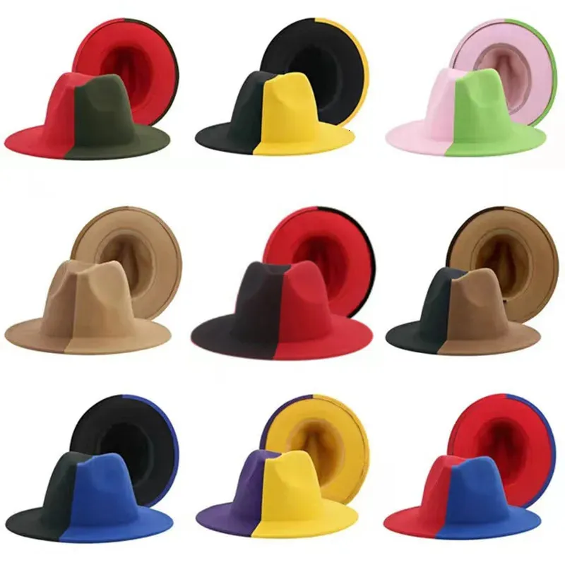 Zuxi chapéus para homens mulheres festas fedoras preto chapéu branco luxo nuevos sombreros de hombre y mujer 240326