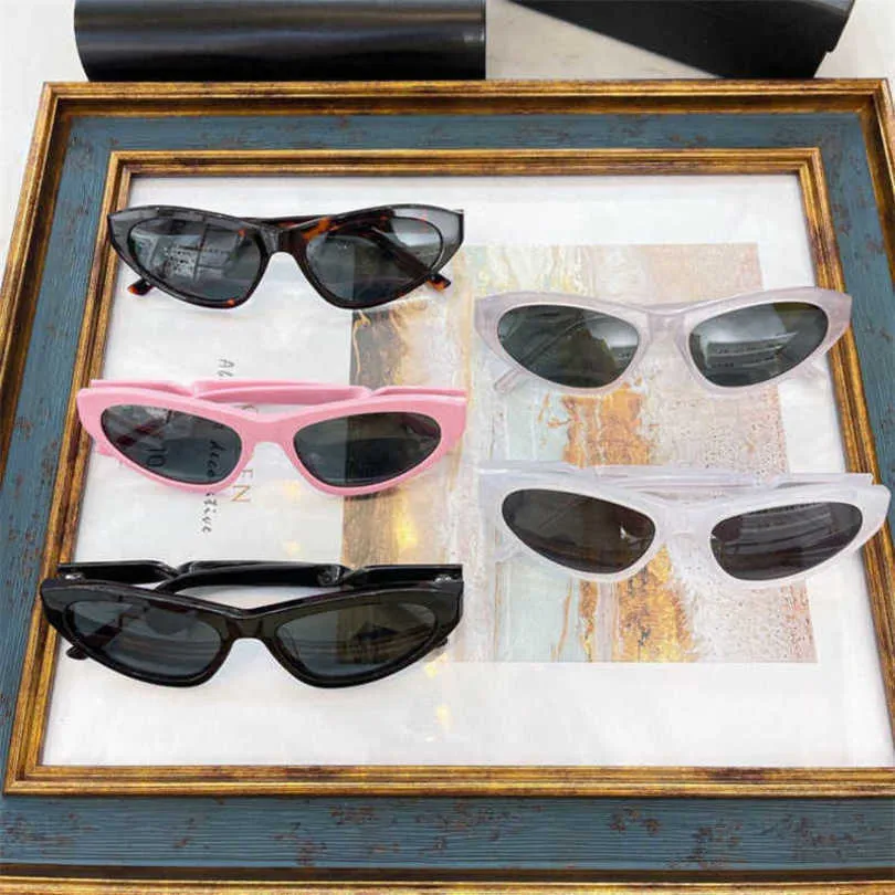2024 fashion OFF Luxury Designer New Men's and Women's Sunglasses Off Paris brand Biber Cat Eye wind ins same bb0207