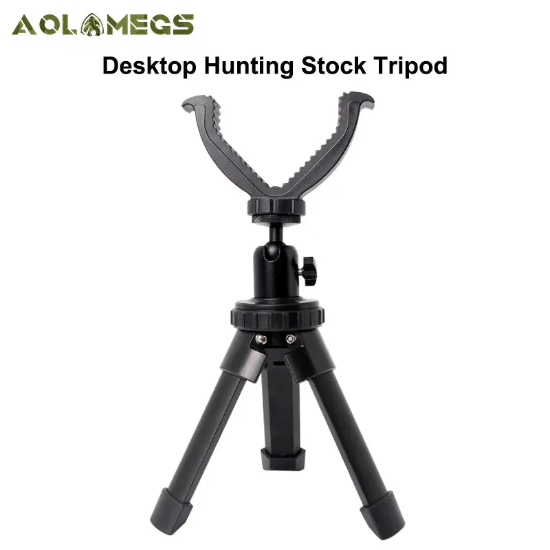 Caméras Accessoires de chasse extérieurs Tripode pour chasse caméras de prise de vue de bâton de prise de vue en aluminium Vyoke Shooting Rack avec ajustement de hauteur