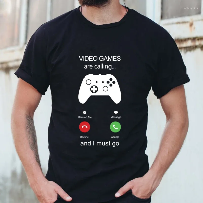 Os videogames de camisetas femininos estão chamando a camiseta de camiseta engraçada de chamadas de chamadas de presente IDEA de presente