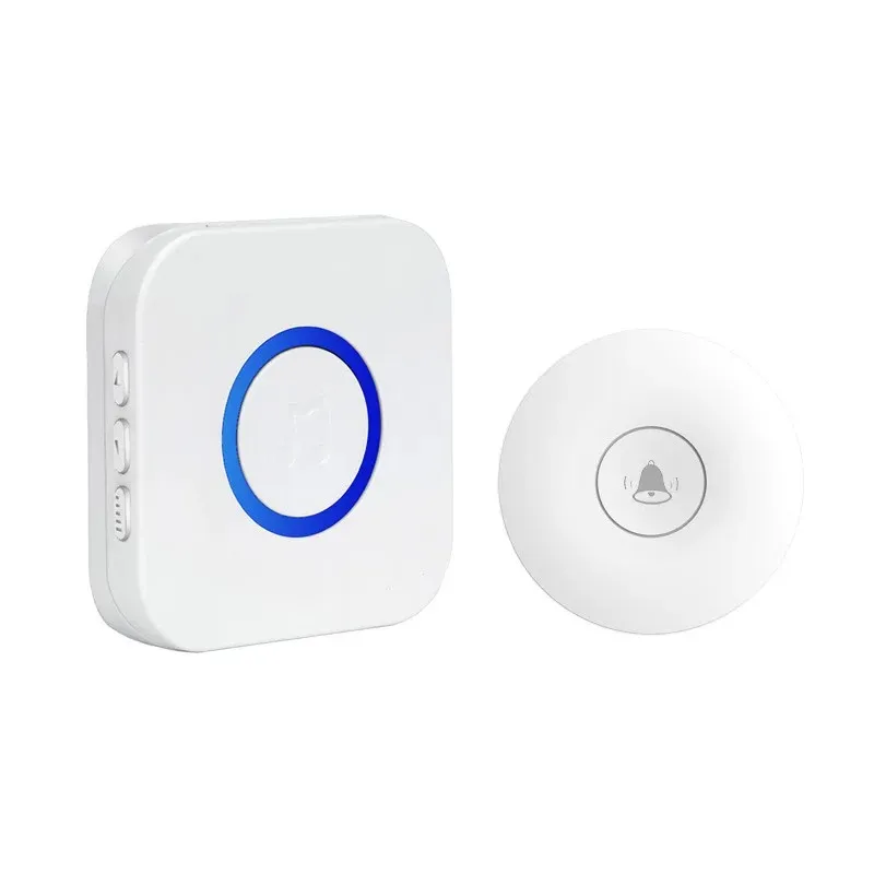 Auto -alimentazione impermeabile wireless portaogle porta a campana Night Light No Battery Plug UE Smart Home 1 2 Pulsante 1 2 Vineivocchi Light Candell Gellbell