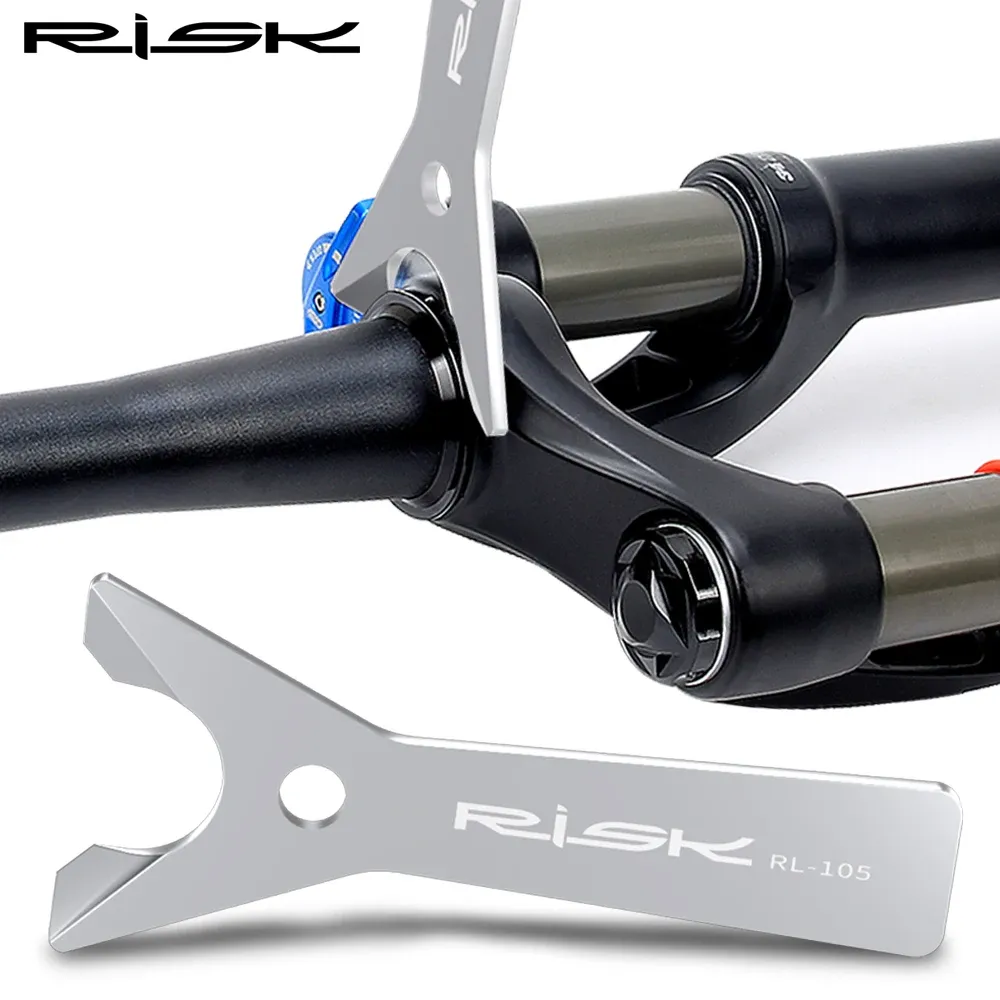 Tools Risico Bike Headset Crown Race Remover Removal Tool Headset Base Spacer Sleutel 11/2 "Taper Fork 11/8" 28,6 mm rechtvork