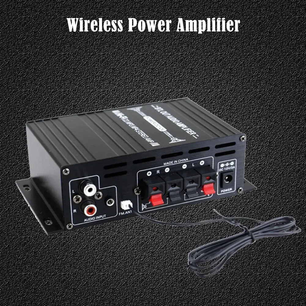 Amplificateur AK380 Amplificateur numérique V5.0 Amplificateur audio HIFI FM pour le système de soupforant du système sonore Karaoke Home Theatre