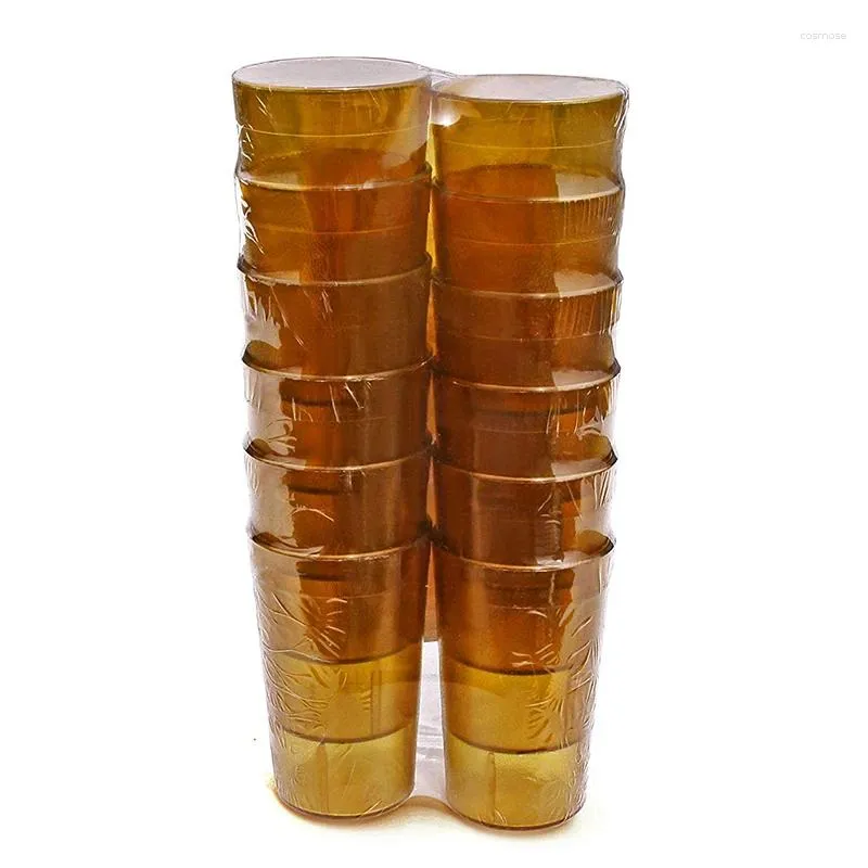 Cups Saucer 12pcs/Pack Plastik Tumbler Stapelbares Restaurant Getränk Dutzend Qualität Becher wiederverwendbares Café Bar Flasche Teetasse