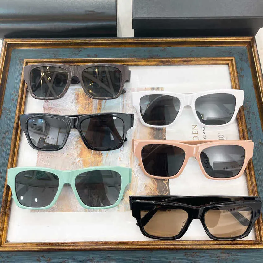 Hochwertige neue Luxusdesigner -Familie Bs neue Plattenbox Sonnenbrille Mode Männer- und Frauen -Ins Beliebte Online -Stars gleiche Sonnenbrille BB0262