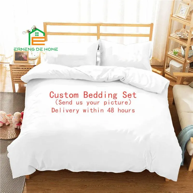 Sängkläder sätter anpassad täcke omslag för Aldult Kids Bed Game Quilt Comporter