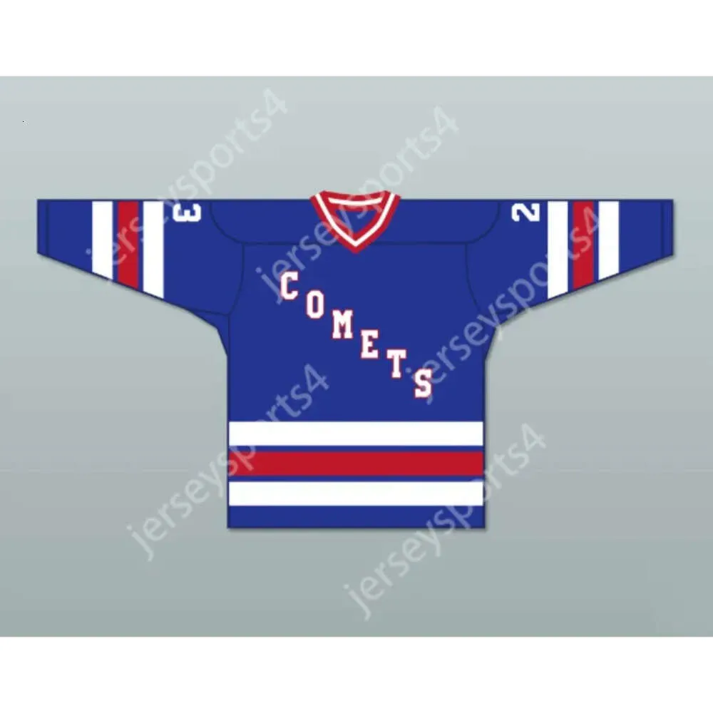 GDSIR CUSTOM ARCHIE BURTON 23 UTICA COMETS HOCKEY JERSEY NOUVEAU TOP ED S-M-L-XL-XXL-3XL-4XL-5XL-6XL