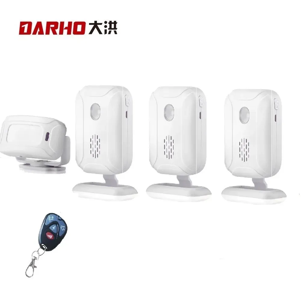 Detector Darho Wireless Home Security Magnetic 36 Tunes Sensor Alarm Shop Door Open Split Entry Detector Commercial Welcome Chime Bell