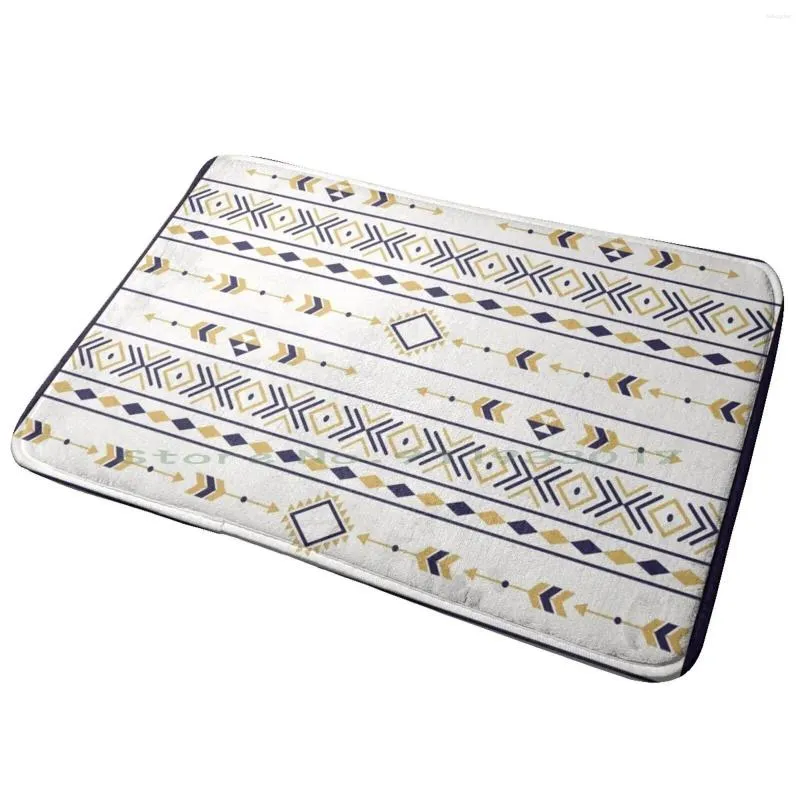 Dywany Projekt wzoru berber Motifs Amazigh Motifs Ethnic and Tribal Entrance Door Mat Bath Rug Mazingher Z Robot Mecha