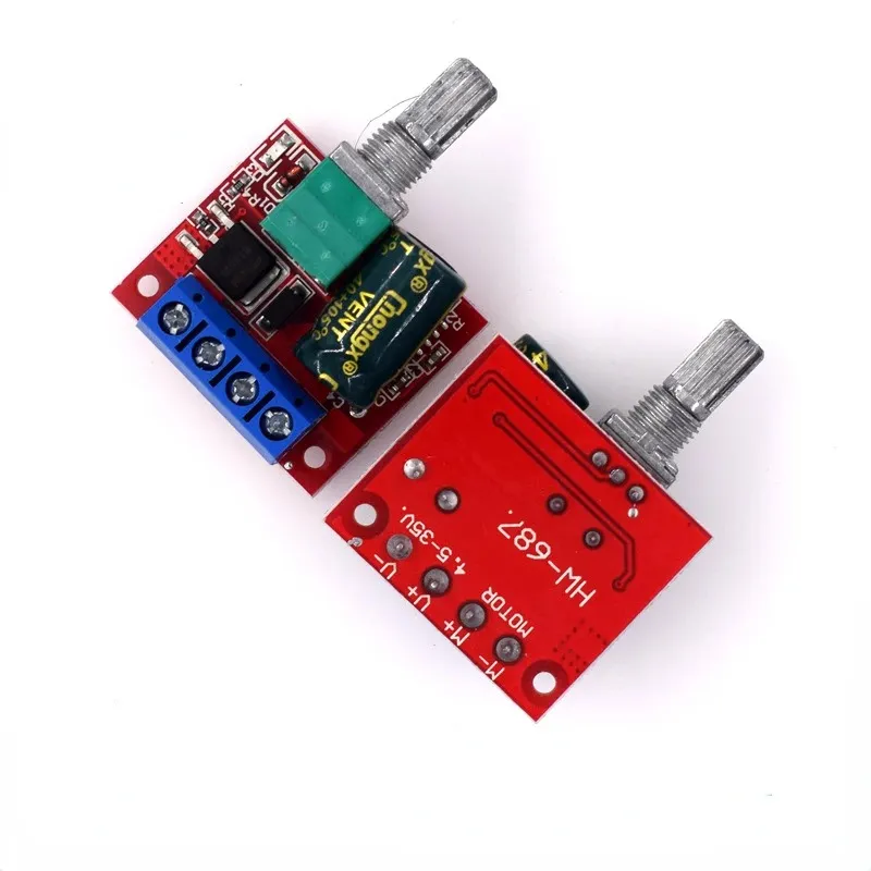 5A 90W 20 kHz PWM DC 4,5V-28V5A Motor Einstellbarer Geschwindigkeitsregelungsmodul-Schalter LED-Schalter Dimmer-Steuervolt-Regler