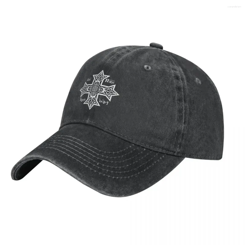 Berets Jesus God Baseball Caps Hats Coptic Orthodox Cross With Christ The Son Of Classic Cowboy Hat For Man Hip Hop Drama